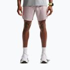 Men's running shorts Nike Stride Dri-Fit Brief-Lined 7" particle rose