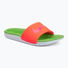 Slides Nike Coffee total orange/green strike/hyper pink