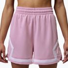 Women's basketball shorts  Jordan Sport Diamond 4" iced carmine/iced carmine/white/white