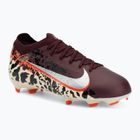 Children's football boots Nike United Jr. Mercurial Vapor 16 Pro FG burgundy crush/metallic silver