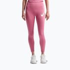 Women's running leggings Nike Tempo Swoosh Run High-Waisted 7/8 peony/white