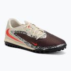 Men's football boots Nike United Phantom 6 Low Academy TF burgundy crush/fossil/university red