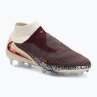 Men's football boots Nike United Phantom 6 High Elite FG burgundy crush/fossil/university red