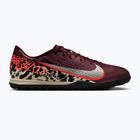 Men's football boots Nike United Mercurial Vapor 16 Academy TF burgundy crush/metallic silver