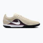 Men's football boots Nike United Tiempo Maestro Academy TF fossil/burgundy crush/metallic silver