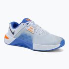 Men's training shoes Nike Metcon 10 football grey/blue crystal/midnight navy