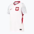 Children's football shirt Nike Dri-Fit Poland Stadium Home 2026 white/field silver