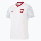 Men's football shirt Nike Dri-Fit Poland Home 2026 white/field silver