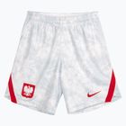 Men's football shorts Nike Dri-Fit Poland Stadium Home white/field silver