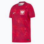 Children's football shirt Nike Dri-Fit Poland Stadium Away 2026 noble red/sport red