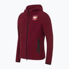Men's football sweatshirt Nike Tech Fleece Poland Full Zip Hoodie team red