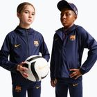 Children's football jacket Nike FC Barcelona Academy Pro blackened blue/black/mineral yellow