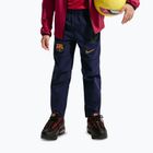 Children's football trousers Nike FC Barcelona Tech Woven blackened blue/black/mineral yellow