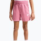 Nike Sportswear Club Fleece children's shorts peony/peony/white