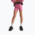 Nike Pro children's shorts peony/white