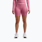Women's training shorts Nike Pro Seamless High Waisted Biker 5" peony/white