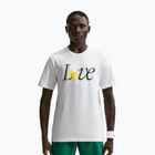 Men's tennis T-shirt Nike Court Love white