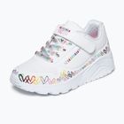 Children's shoes SKECHERS Uno Lite Heart Craze white/multi