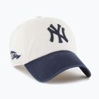 47 Brand MLB New York Yankees Grand Stand CLEAN UP bone baseball cap