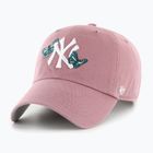 47 Brand MLB New York Yankees Icon Alt cap CLEAN UP mauve