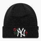 Women's winter hat New Era Sequin Rose Beanie New Yor Yankees black