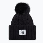 Women's winter hat New Era Cable Wide New York Yankees black