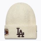 Winter hat New Era Mlb Ws Los Angeles Dodgers light tan/cream/dark auburn