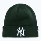 Winter hat New Era League Essential New York Yankees dark green/white