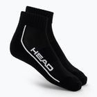 Socks HEAD Tennis 2P Performance Quarter 2 pairs black