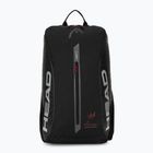 Padel backpack HEAD Coello Tour Padel Backpack 25 l black