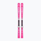Alpine skis HEAD WC Rebels e-Race Pro RP WCR 14 + bindings Freeflex 14 GW 75 Years pink
