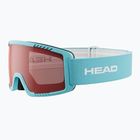 Children's ski goggles HEAD Contex Yuki Jr red/blue
