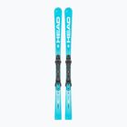 Downhill skis with bindings HEAD WC Rebels e-SL Pro RP WCR 14 + Protector+ FF 14 GW blue/white