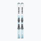 Kids’ downhill skis with bindings HEAD Supershape JRS + Jrs 7.5 GW CA white/blue
