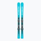 Kids’ downhill skis with bindings HEAD WC e.Race Team SW JRS + Jrs 7.5 GW CA blue/white