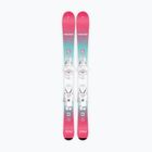 Kids’ downhill skis with bindings HEAD Joy Easy JRS + Jrs 4.5 GW CA mint/pink