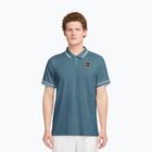 Men's tennis shirt Nike Court Heritage smokey blue/smokey blue