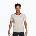 Men's T-shirt Nike Court Advantage light bone/tough red/black