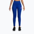 Women's leggings Nike Tempo Swoosh Run old royal/pink rise