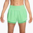 Women's training shorts Nike One cucumber calm/white
