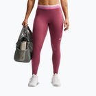 Women's leggings Nike Pro pink smoke/pink rise
