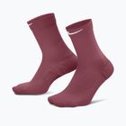 Socks Nike Run Midweight Crew pink smoke/pink rise/white