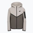 Children's sweatshirt Nike Sportswear Tech Fleece moon particle/cave stone/black/black