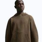 Men's training sweatshirt Nike 24.7 ImpossiblySoft Dark Hazel/Black/Velvet Brown