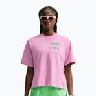 Women's running shirt Nike Swift Dri-Fit pink rise/illusion green