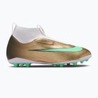 Children's football boots Nike Jr. Mercurial Superfly 11 Academy "Kylian Mbappé" metallic gold/green glow