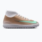 Children's football boots Nike Jr. Mercurial Superfly 11 Club "Kylian Mbappé" metallic gold/green glow