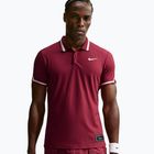 Polo shirt Nike Court Slam Aero-Fit Team Red/Pale Ivory