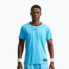 Polo shirt Nike Court Slam Aero-Fit Baltic Blue/Black