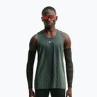 Men's running shirt Nike Stride black/light green spark